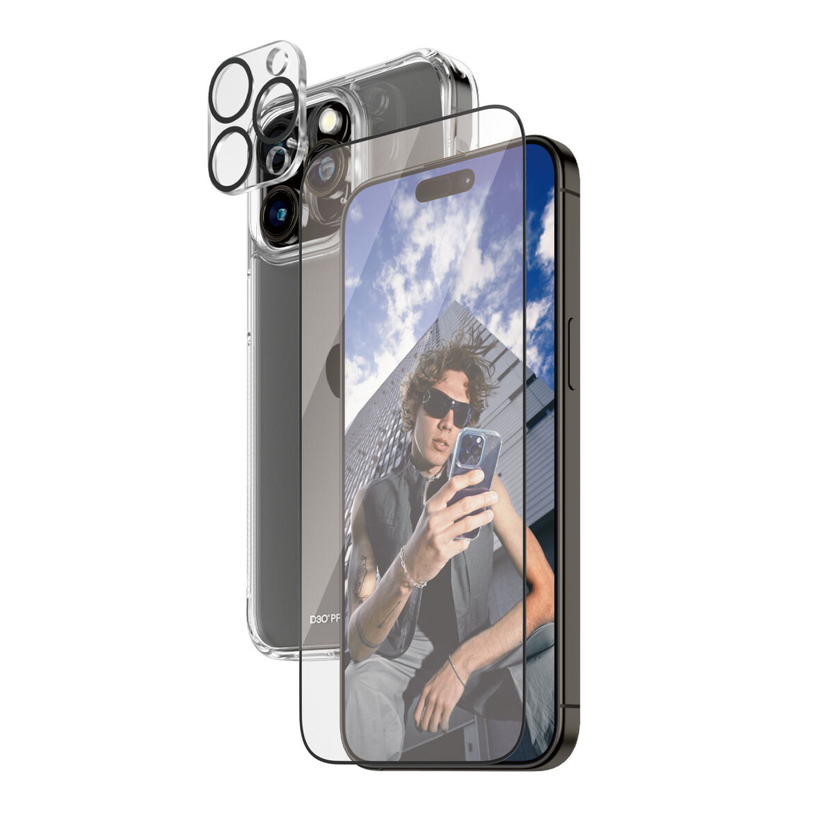 Mobile Screen Protector Panzer Glass B1175+2812 Apple iPhone 15 Pro Max - Image 4