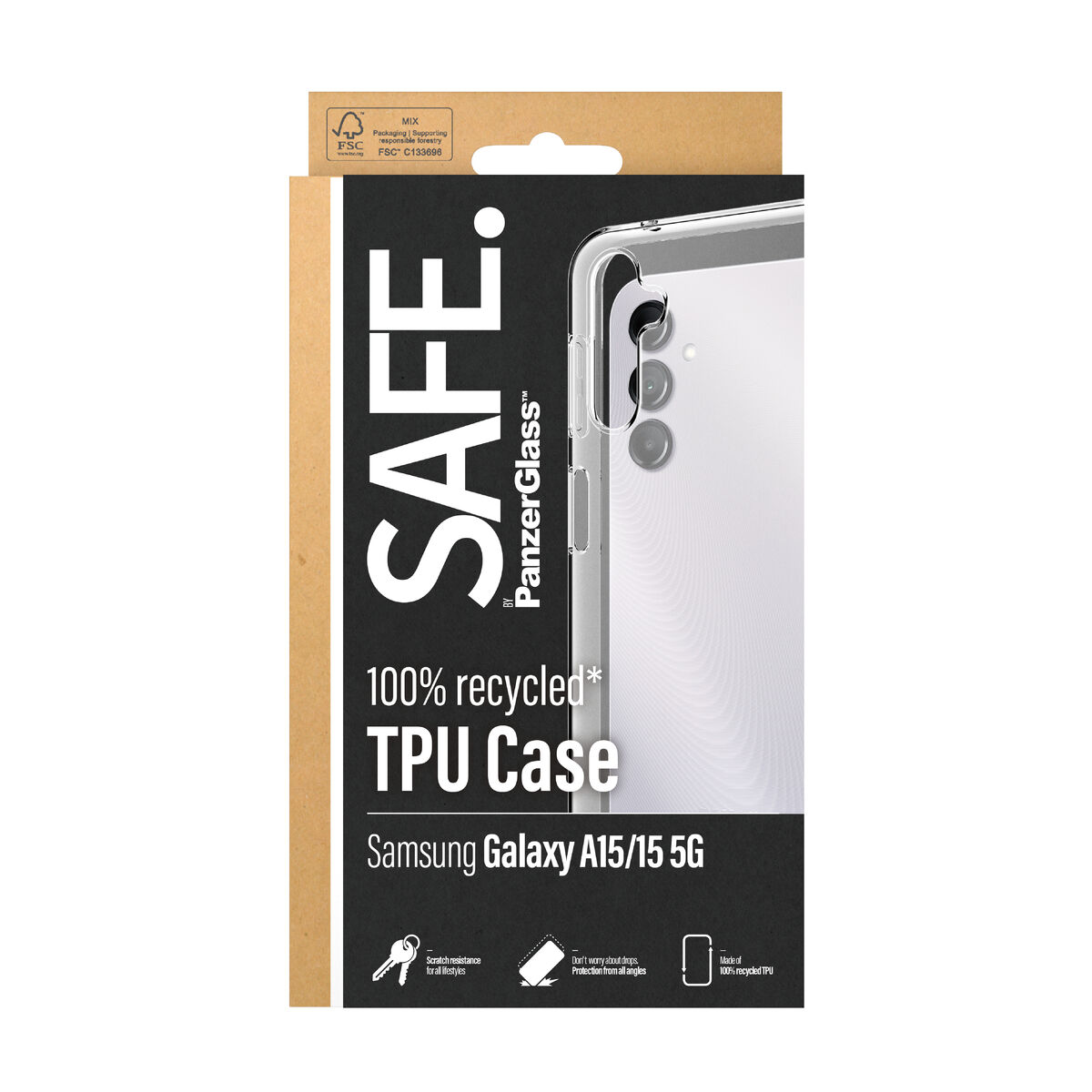 Mobile Screen Protector Panzer Glass SAFE95679 Samsung GALAXY NEW A14/A14 5G - Image 4
