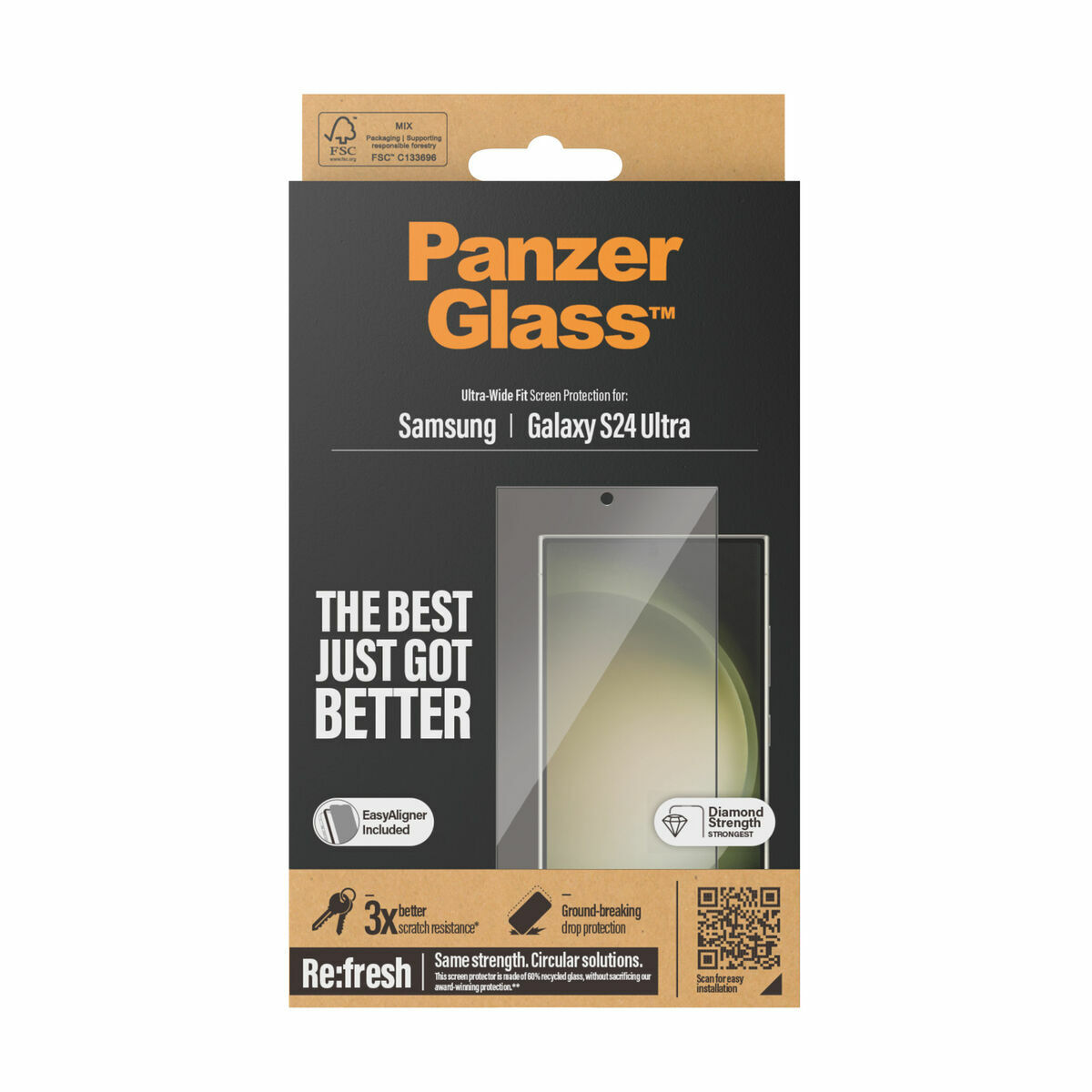 Screen Protector Panzer Glass 7352 Samsung Galaxy S24 Ultra - Image 3