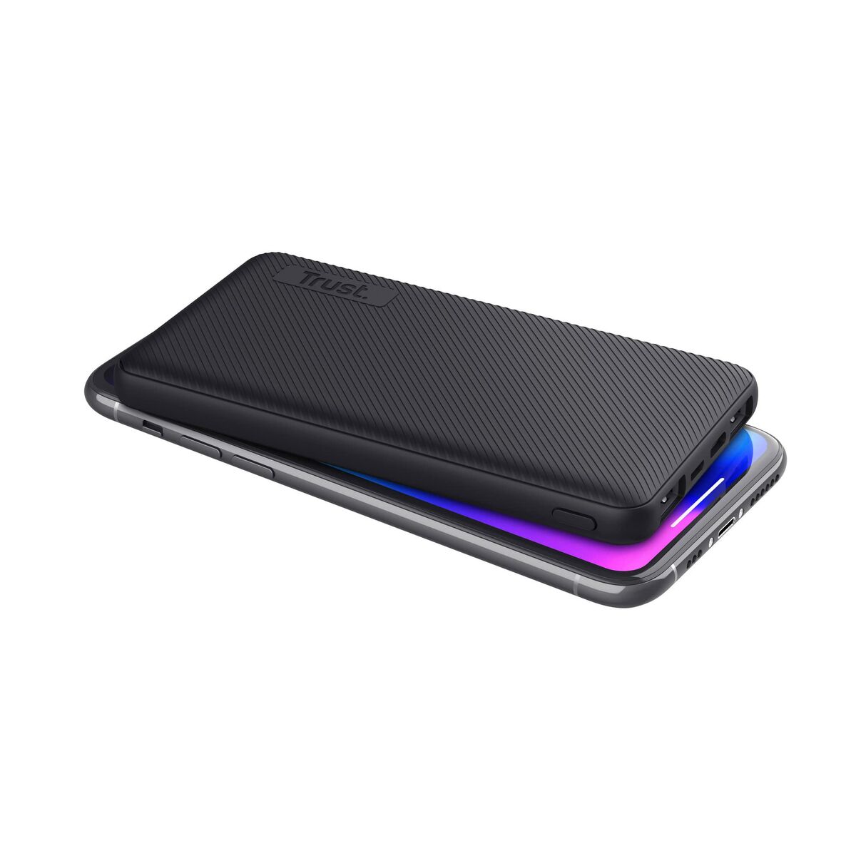 Power Bank with Double USB Trust Primo Black 10000 mAh - Image 3