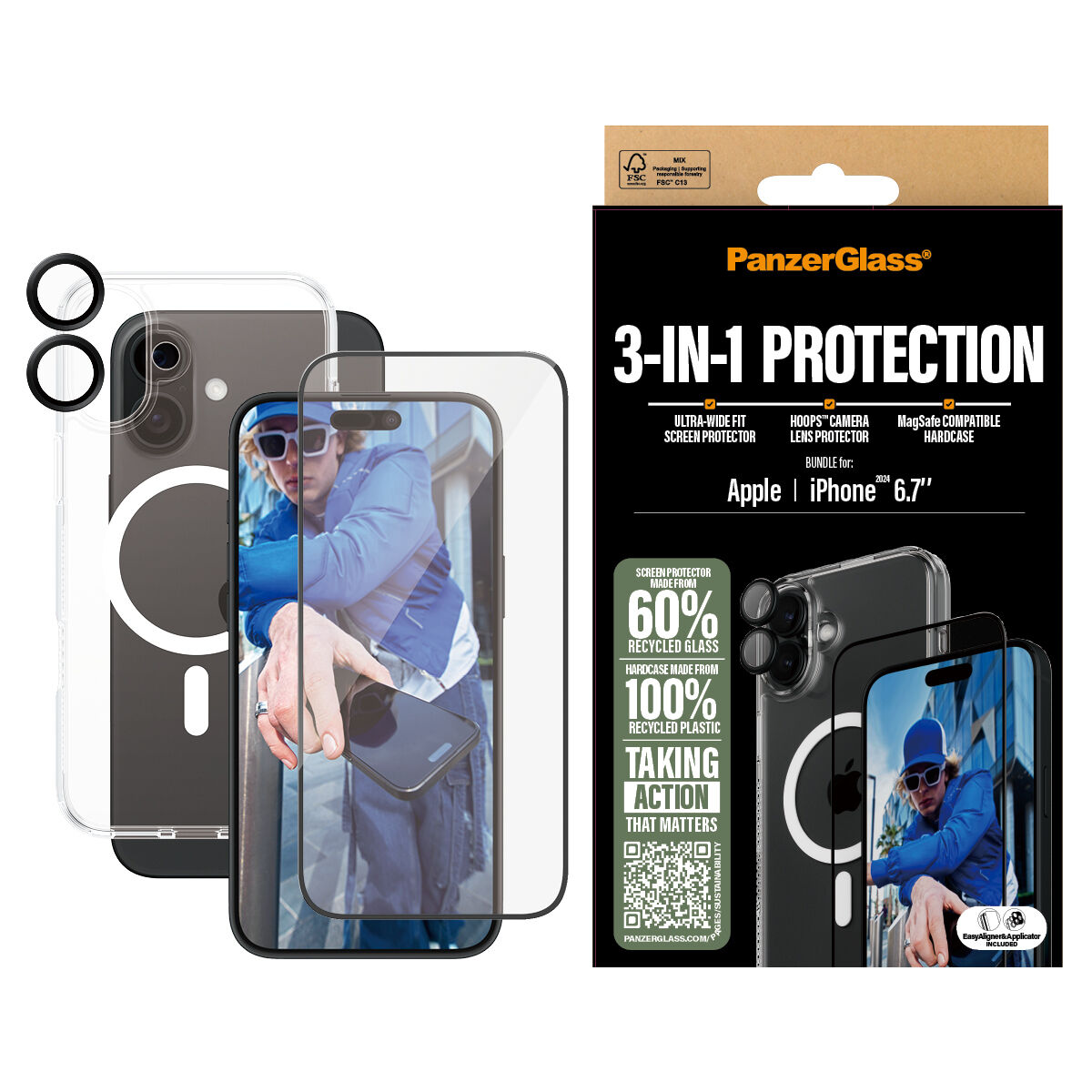 Screen Protector Panzer Glass B1293+2863+1283 - Image 2