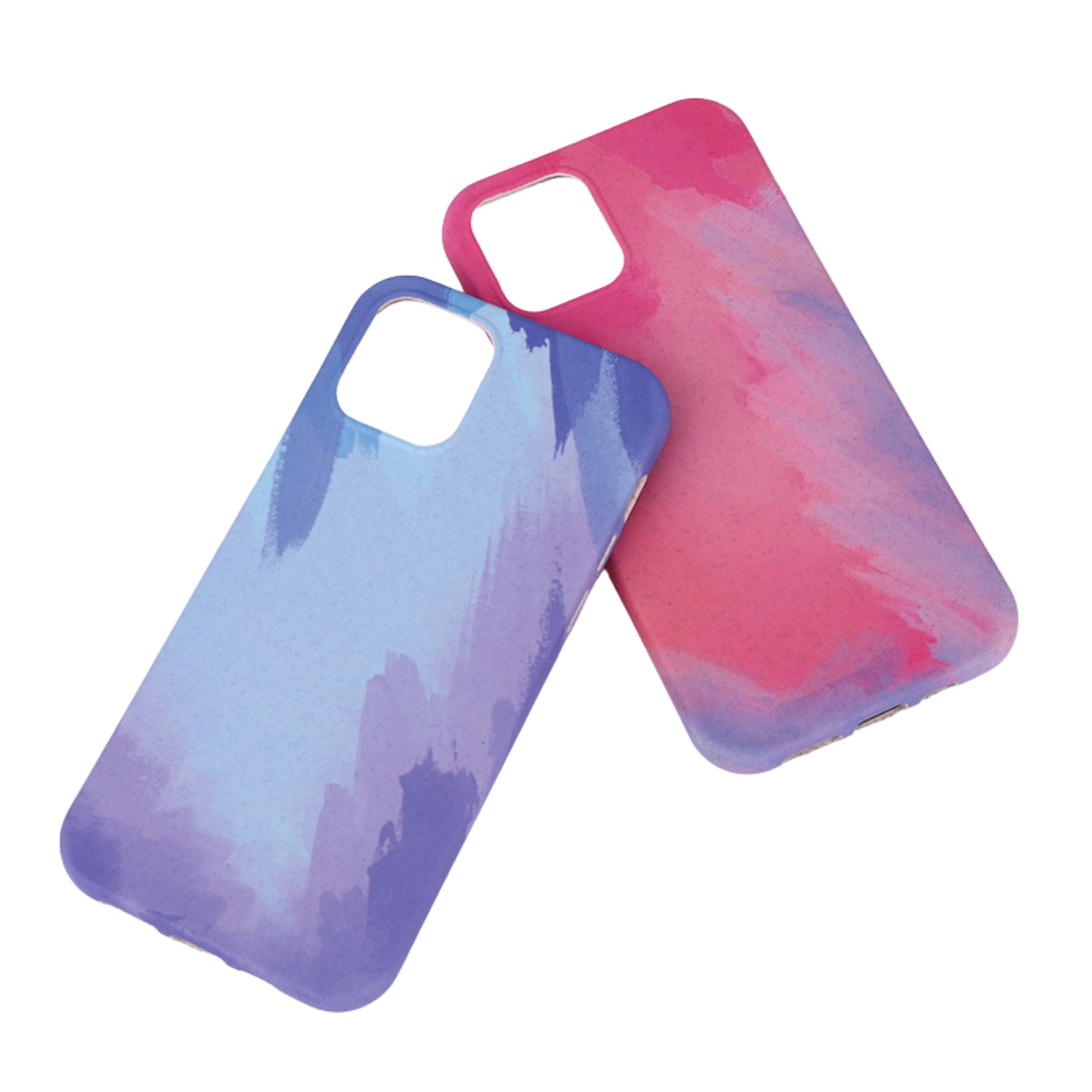 Biodegradable Frosted Oil Painting Phone Case - Image 3