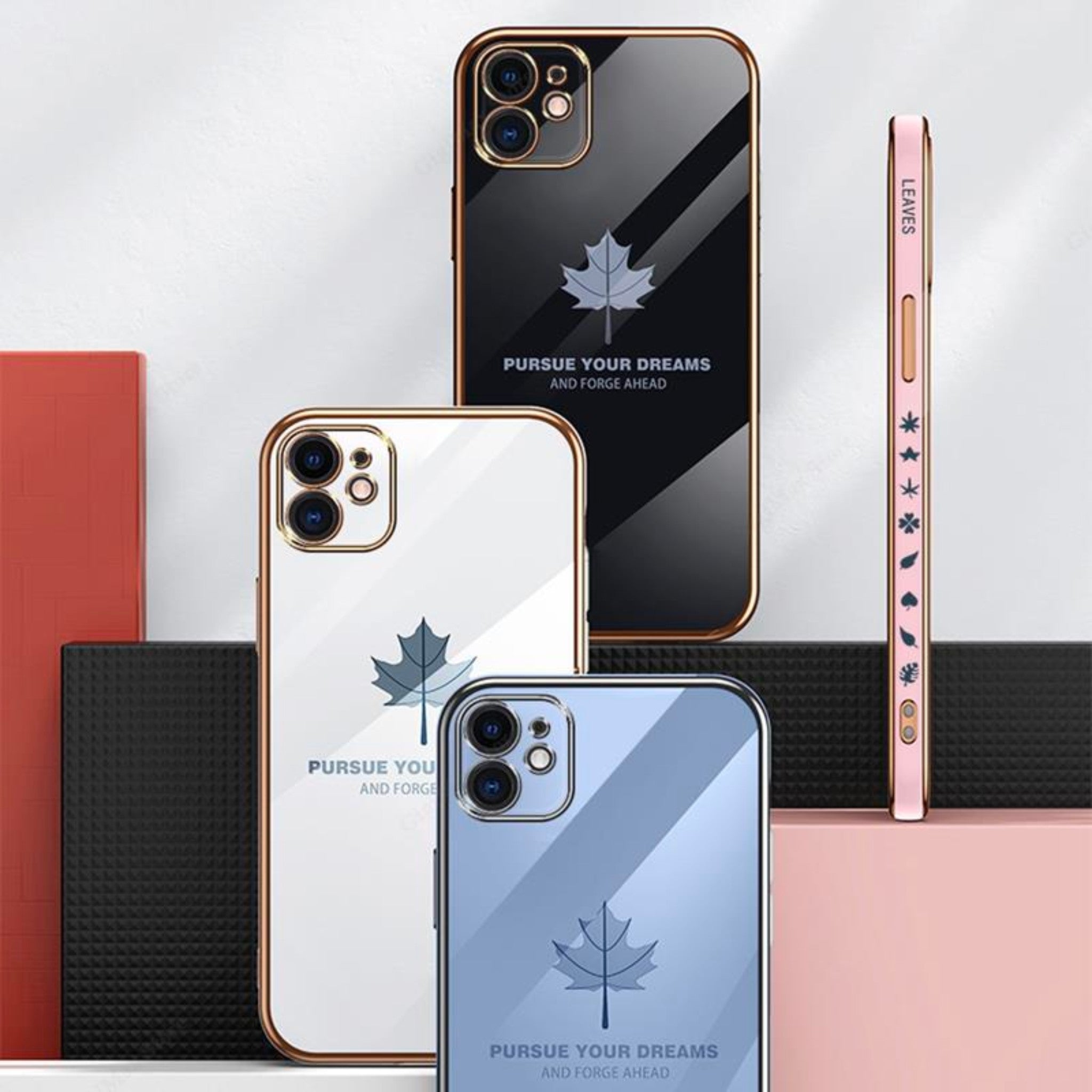 iPhone 14 Anacotte Maple leaves Plating iPhone case - Image 5